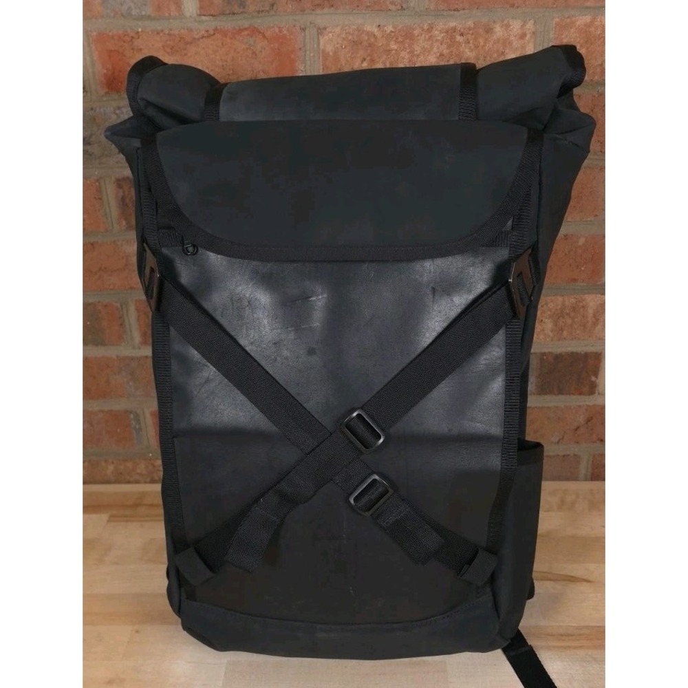 Chrome Industries Bravo 2.0 Backpack Black Weatherproof Rolltop Laptop Bag